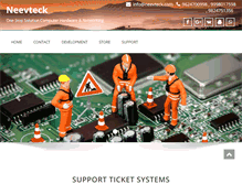 Tablet Screenshot of neevteck.com